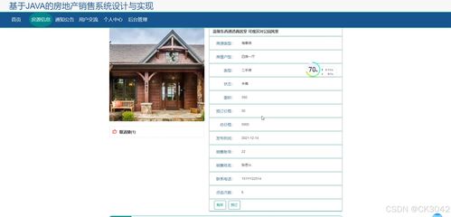 jsp基于java的房地产销售系统设计与实现eqp4n 程序 源码 数据库 调试部署 开发环境